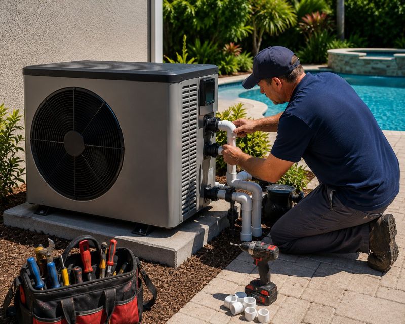 Increase Your Pool Heat Pump Installation Business with an AI Driven, Targeted Website