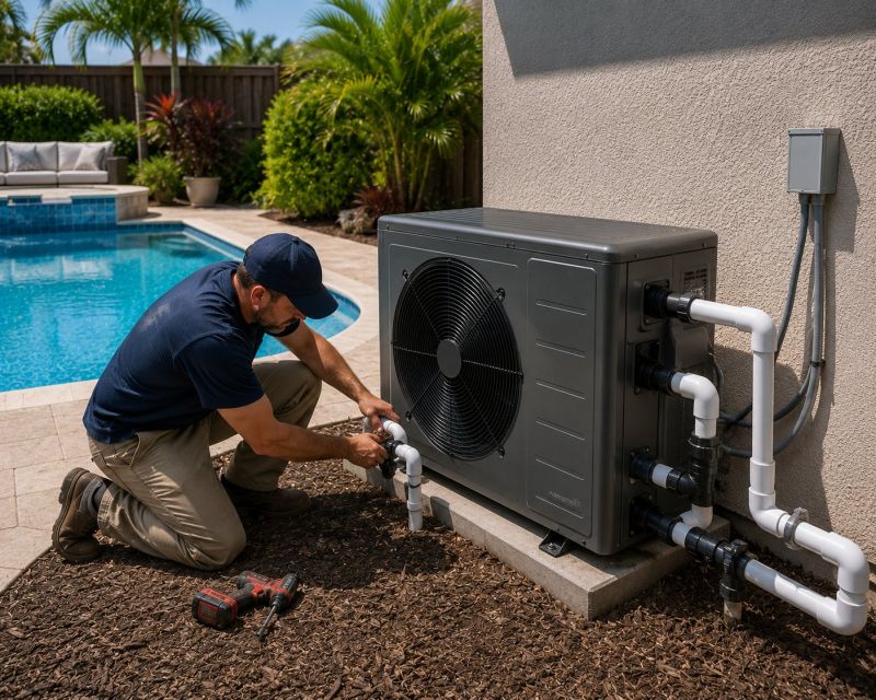 Pool Heat Pump Installation