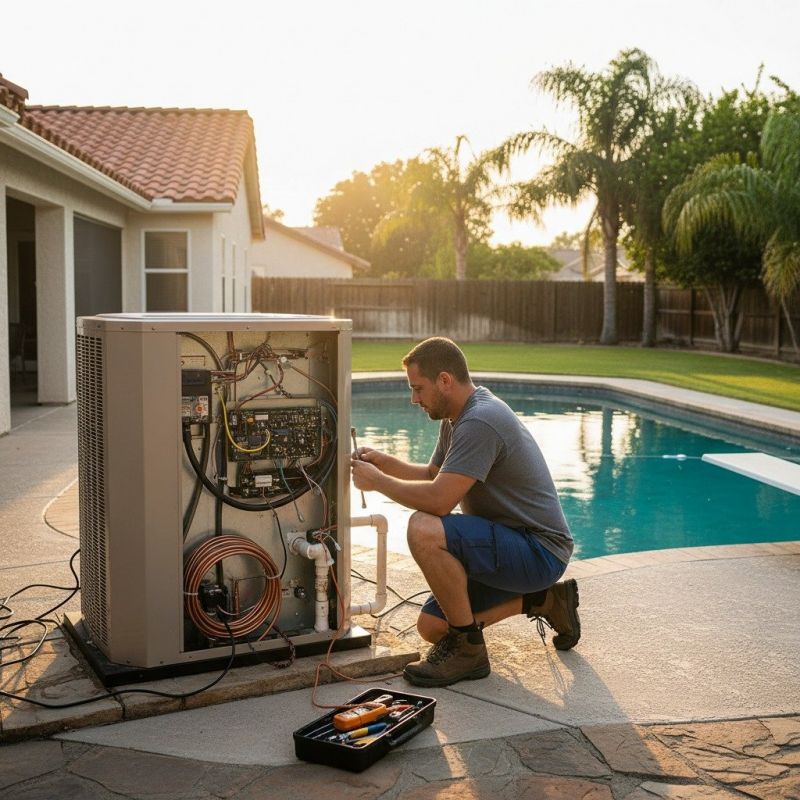 Pool Heat Pump Installation